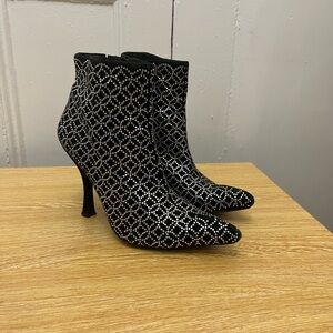 Jeffrey Campbell Rhinestone Boots size 6